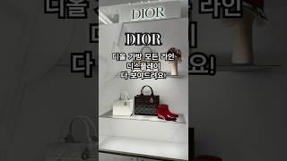 디올 모든 가방 스타일 다 보여드려요! 매혹, 환상 그 자체! #디올가방 #diorbag  #럭셔리브랜드 #명품가방추천 #쇼핑정보