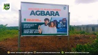 AFFORDABLE PLOTS OF LANDS AT AGBARA, Lagos || Peace Gardens Estate || Peniel Metropolitan #lagos