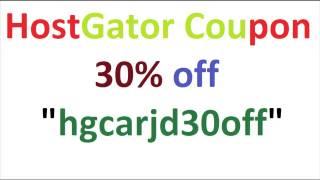 HostGator Coupon Code 2015 - Latest Offers