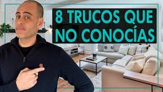 DE CASA QUE NO TE GUSTA A CASA QUE TE ENAMORA (8 trucos diseño interior y decoración)