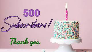 THANK YOU! 500 Subscribers | MotoRen TV