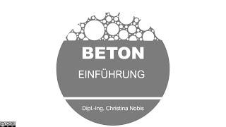 Beton - Einführung