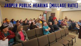 Jasper Public Hearing (Millage Rate) & Work Session | September 26, 2024