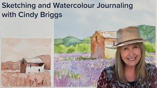 Sketchbook reveals, Art class & Art series overview, with Cindy Briggs