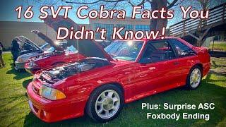 16 Facts About the '93 SVT Cobra You Didn't Know - with Mark Wilson of Ford Performance!