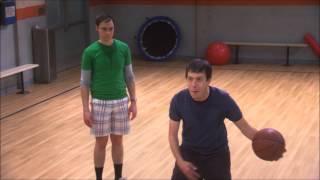 The Big Bang Theory   Sheldon vs  Kripke Basketball Match German