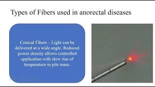 LASER MACHINE FOR ANORECTAL SURGERIES