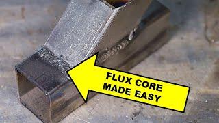 Gasless Flux Core Welding Basics for Beginners