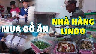 Ghé " Nhà Hàng Lindo" Mua Cơm Trưa Cho Trang Trại Team Huyền Thoại.