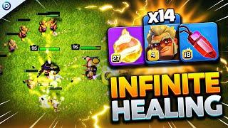 FIREBALL Mass DRUID is BACK + More BROKEN Than EVER | Th16 Legend Attacks Clash of Clans