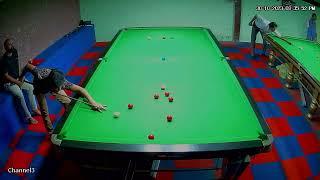 Khizar Aziz clearance of 85 at Gulf Snooker Club, Karachi.