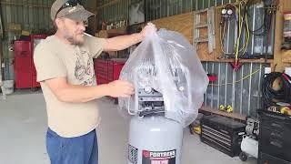 Is it really worth $399?? | Fortress 27 Gallon 200 PSI Vertical Air Compressor| Unboxing & Review