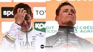 ‍ RACE FOR THE AGES! 2025 Milano-Sanremo Men's Race Podium Celebrations  | TNT Sports Cycling