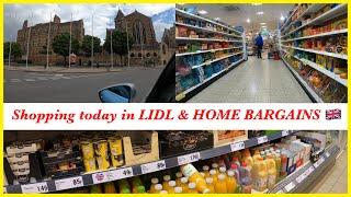 Driving and Shopping in LIDL and HOME BARGAINS UK  | #Filipinabritish