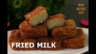 Fried Milk ! Spanish Dessert ! Leche Frita recipe