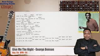  Give Me The Night - George Benson Guitar Backing Track with chords and lyrics