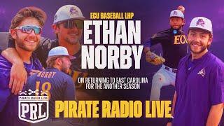 ECU Baseball SP Ethan Norby on returning to the Pirates for another season