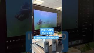 Insta360 X5 vs. X4 UNDERWATER RESULTS