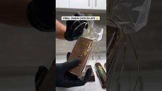 Viral Dubai Kunafa(Knafeh) Pistachio Chocolate Bar #shorts #chocolate #Knafeh #viraldubai