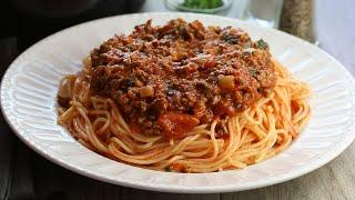 Quick & Easy Spaghetti Bolognese