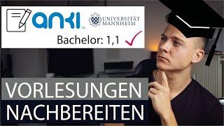 Vorlesungen nachbereiten - Lerntechniken im Studium für 1,0er