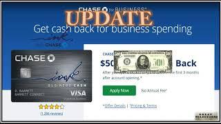 Chase Ink Cash Business $500 bonus sign up