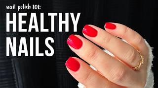 How to Keep Your Nails Strong & Healthy (Nail Polish 101) || KELLI MARISSA