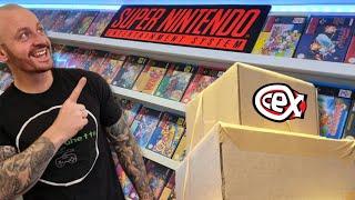 Full Super Nintendo SNES Set Update & CEX Lottery!