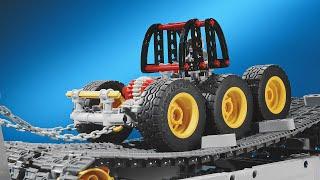 Survive the Treadmill - Eight Lego Technic Vehicles #lego #moc #experiment #treadmill