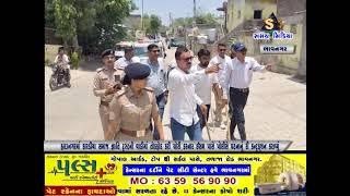 કારડીયાસમાજ જ્ઞાતિટ્રસ્ટની વાડીમાંતોડફોડ કરી ચોરીકરનાર ઈસમ પાસેપોલીસે ઘટનાનું રીકન્ટ્રક્શનકરાવ્યું