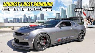 INSANELY LOUD Camaro SS TERRORIZING the City! - 600HP Camaro SS (Heads,Cam, FBO) vs. THE WORLD