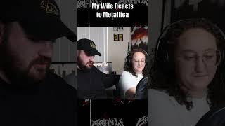 Metallica vs. My Wife: Will She Like It? #reaction #metallica #metal #metalreaction