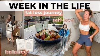 HONEST WEEK IN MY LIFE: Fat Loss Journey, Workouts, Finding balance & Self-love