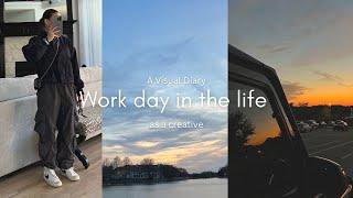 A Visual Diary | work day in the life + my creative reset routine