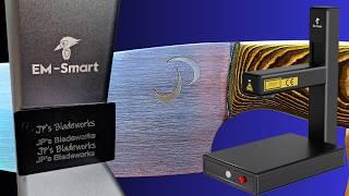 The New Way to Mark Your Knives - Em Smart Laser Review