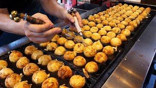 타코야끼 달인 / Amazing Skill of Takoyaki Master - korean street food