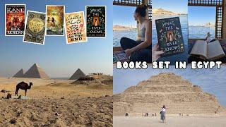 ONLY READING BOOKS SET IN EGYPT // Reading Vlog