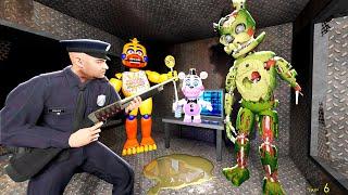 АНИМАТРОНИКИ ПУГАЮТ ОХРАННИКА В ПИЦЦЕРИИ FNAF 6 #1 ► Garry's Mod