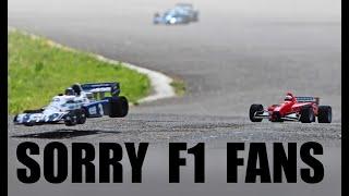 Sorry F1 fans... Tamiya F1 rc car racing is fun