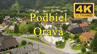 4K Orava - Podbiel - Slovakia. Relaxing video drone. DJI Air 2S #relaxing