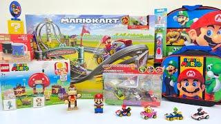 Super Mario Bros Unboxing Review | Hot Wheels Mario Kart Double Race Track Set