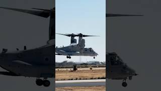 Marines going Airborne at Miramar Airshow.  #Boeing #Osprey