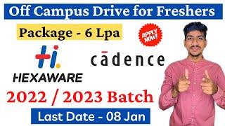 Hexaware Off Campus Drive 2023 | Hexaware Recruitment 2023 | Hexaware Freshers Hiring 2023 Batch