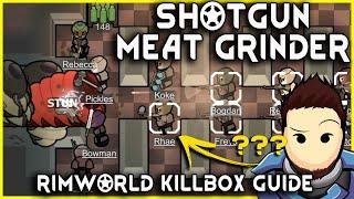 RimWorld Defense Guide - Shotgun Tunnel Meatgrinder Killbox [2024, 1.5]