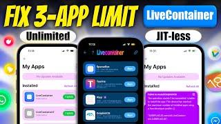 LiveContainer iOS 18 – Unlimited Sideloading Without 3-App Limits