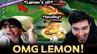 RRQ Lemon made Ohmyveenus SCREAM because of this GODLY PLAY in PH vs INDO SHOWMATCH…