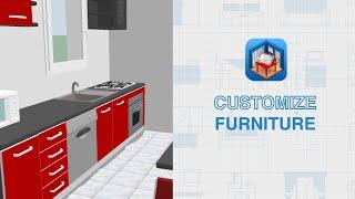 Sweet Home 3D Tutorial - How to customize furniture