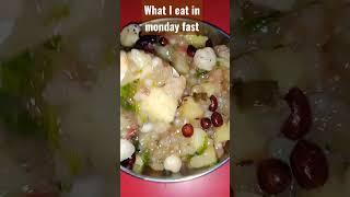 what I eat in monday fast #shorts #youtubeshorts #whatieatinaday#mondayfast