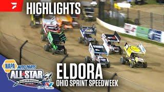 Ohio Sprint Speedweek | All Star Circuit of Champions at Eldora Speedway 6/17/25 | Highlights