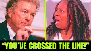 Rand Paul DESTROYS 'The View' Whoopi Goldberg SCREAMS & ENDS SHOW Live